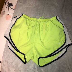 Nike running shorts- yellow